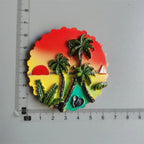 Fridge Magnets Tourist Souvenir France New Zealand Frankfurt Nevada Tenerife Spain Egypt Brussels Africa Amsterdam Berlin Saipan - Grand Goldman