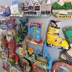 Fridge Magnets Tourist Souvenir France New Zealand Frankfurt Nevada Tenerife Spain Egypt Brussels Africa Amsterdam Berlin Saipan - Grand Goldman