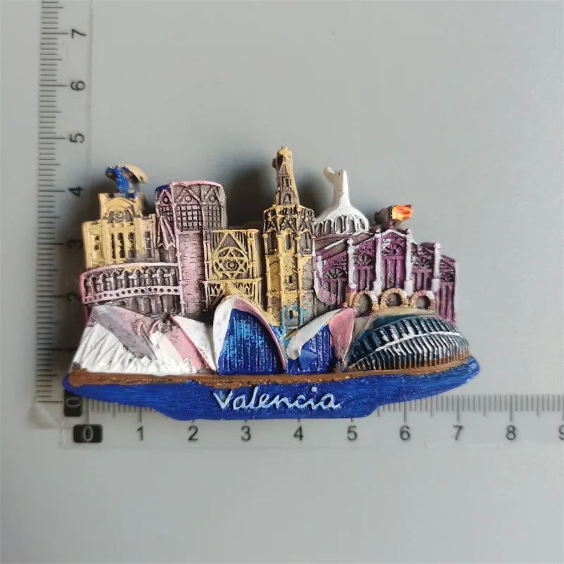 Fridge Magnets Tourist Souvenir France New Zealand Frankfurt Nevada Tenerife Spain Egypt Brussels Africa Amsterdam Berlin Saipan - Grand Goldman