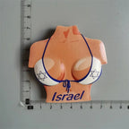 Fridge Magnets Tourist Souvenir Israel Roma Hawaii Switzerland Finland Spain Rupit Moster Capetown Korea Crete Budva Bremen Gift - Grand Goldman