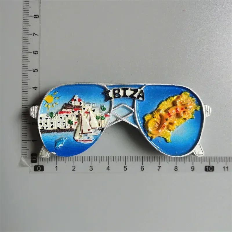 Fridge Magnets Tourist Souvenir Marseille France Copenhagen Denmark Norway Spain Stockholm Sweden USA Grete Greece Germany Gifts - Grand Goldman