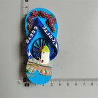 Fridge Magnets Tourist Souvenir Marseille France Copenhagen Denmark Norway Spain Stockholm Sweden USA Grete Greece Germany Gifts - Grand Goldman