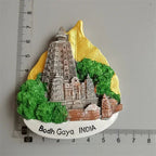 Fridge Magnets Tourist Souvenir Marseille France Copenhagen Denmark Norway Spain Stockholm Sweden USA Grete Greece Germany Gifts - Grand Goldman