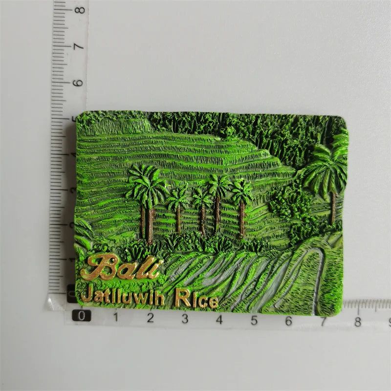 Fridge Magnets Travel Souvenir Vietnam Myanmar Lithuania Miami Hawaii Berlin Cambodia Bhutan Finland Bali Paris Home Decorations - Grand Goldman