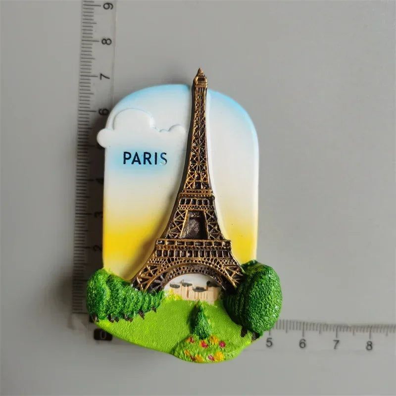 Fridge Magnets Travel Souvenir Vietnam Myanmar Lithuania Miami Hawaii Berlin Cambodia Bhutan Finland Bali Paris Home Decorations - Grand Goldman