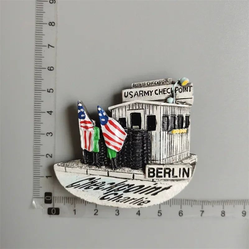 Fridge Magnets Travel Souvenir Vietnam Myanmar Lithuania Miami Hawaii Berlin Cambodia Bhutan Finland Bali Paris Home Decorations - Grand Goldman