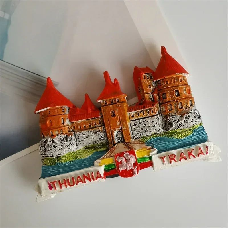 Fridge Magnets Travel Souvenir Vietnam Myanmar Lithuania Miami Hawaii Berlin Cambodia Bhutan Finland Bali Paris Home Decorations - Grand Goldman