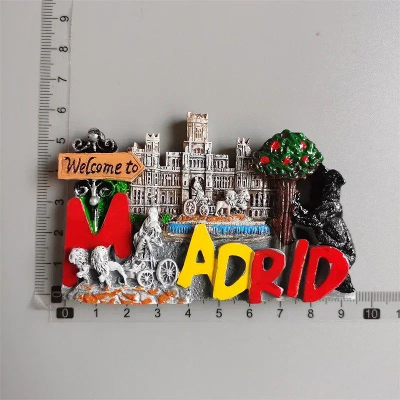 Fridge Magnets Travel Souvenir Vietnam Myanmar Lithuania Miami Hawaii Berlin Cambodia Bhutan Finland Bali Paris Home Decorations - Grand Goldman