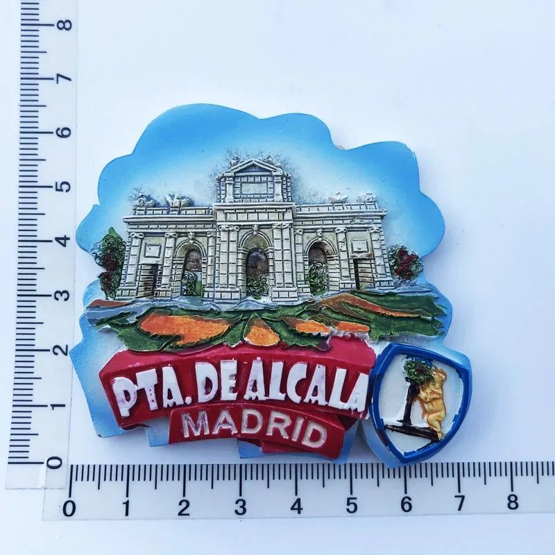 Fridge Magnets World Tourist  Souvenir Tallinn Estonia Riga Latvia Helsinki Finland Stockholm Dublin Dubai Romania Tokyo Japan - Grand Goldman