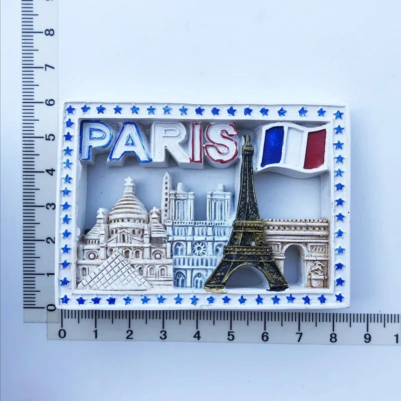 Fridge Magnets World Tourist  Souvenir Tallinn Estonia Riga Latvia Helsinki Finland Stockholm Dublin Dubai Romania Tokyo Japan - Grand Goldman