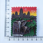 Fridge Magnets World Tourist  Souvenir Tallinn Estonia Riga Latvia Helsinki Finland Stockholm Dublin Dubai Romania Tokyo Japan - Grand Goldman