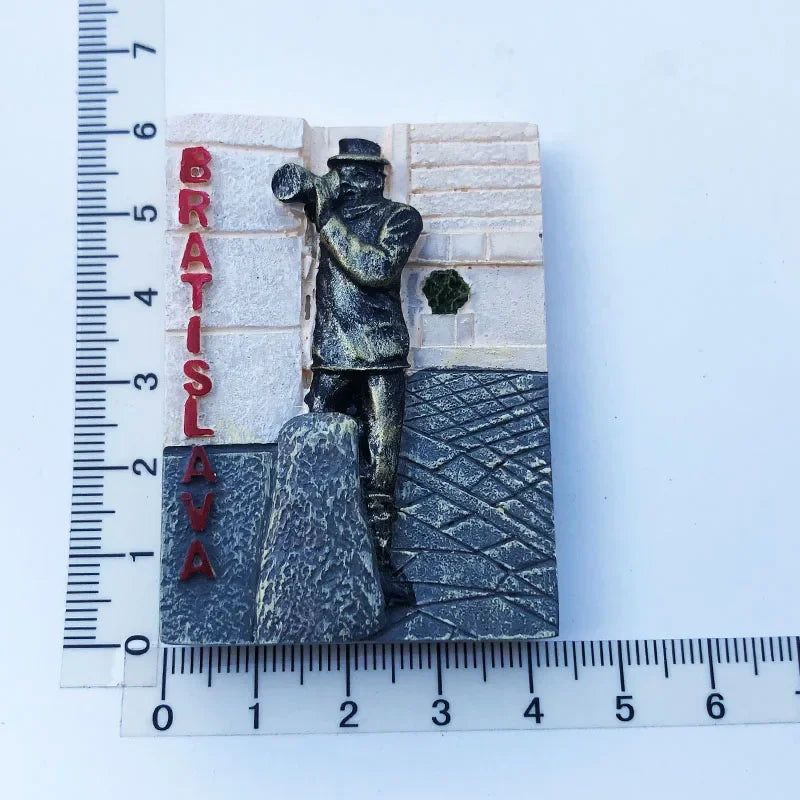 Fridge Magnets World Tourist  Souvenir Tallinn Estonia Riga Latvia Helsinki Finland Stockholm Dublin Dubai Romania Tokyo Japan - Grand Goldman