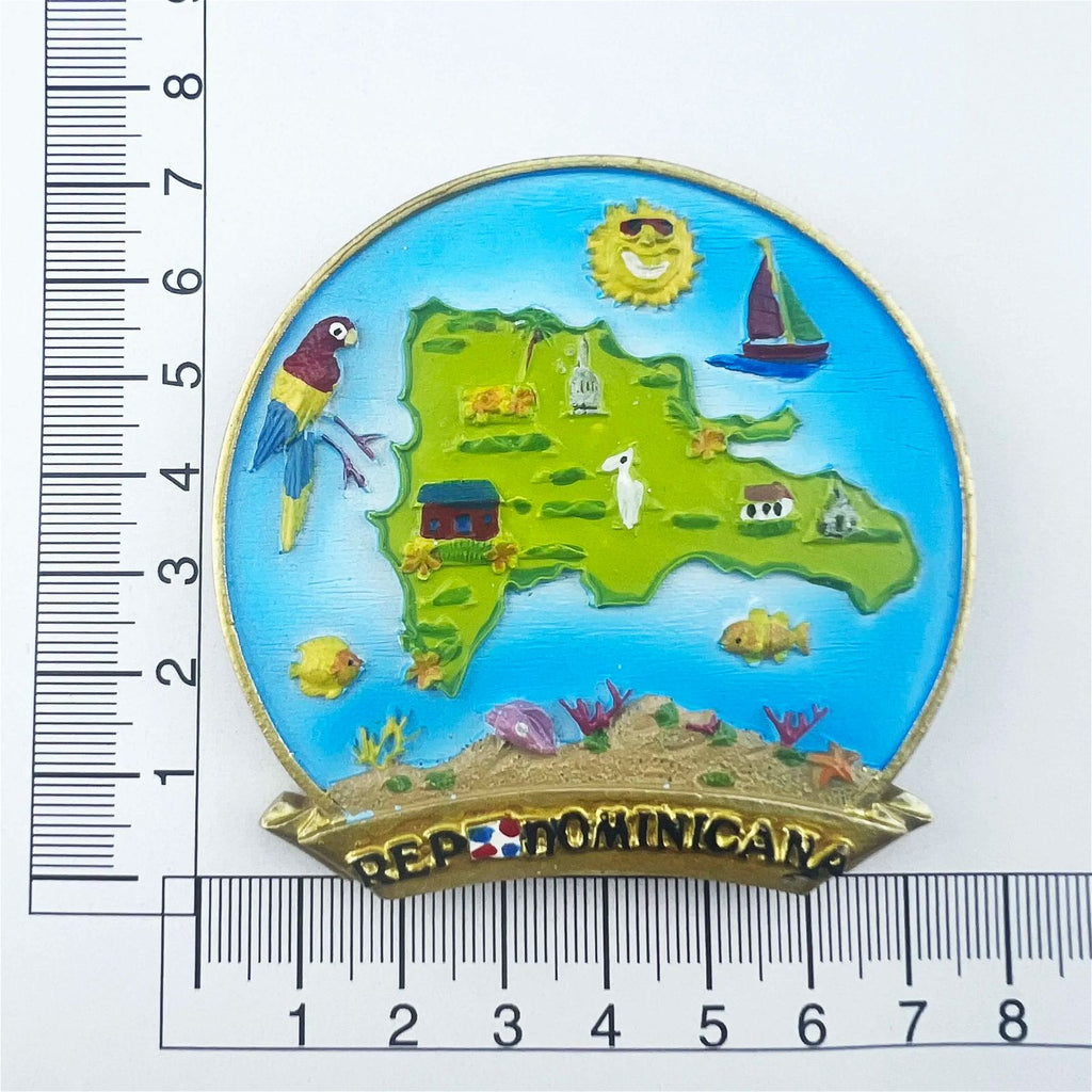 Fridge Magnets Would Tourist Souvenir Norway Dominicana Madrid Morocco Holland Korea Bali Thailand 3d Resin sticker Home Decor - Grand Goldman