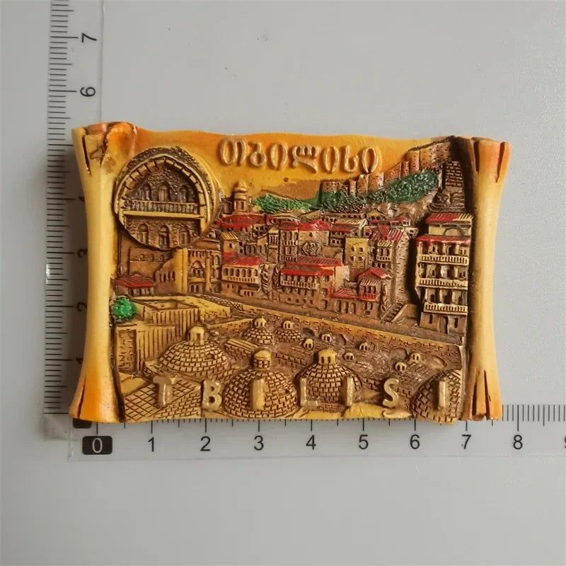 Fridge Magnets Would Tourist Souvenir Norway Dominicana Madrid Morocco Holland Korea Bali Thailand 3d Resin sticker Home Decor - Grand Goldman