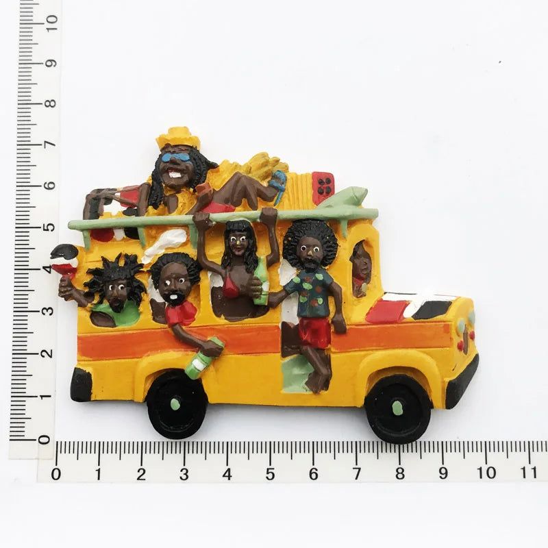 Fridge Magnets Would Tourist Souvenir Norway Dominicana Madrid Morocco Holland Korea Bali Thailand 3d Resin sticker Home Decor - Grand Goldman