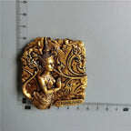 Fridge Magnets Would Tourist Souvenir Norway Dominicana Madrid Morocco Holland Korea Bali Thailand 3d Resin sticker Home Decor - Grand Goldman