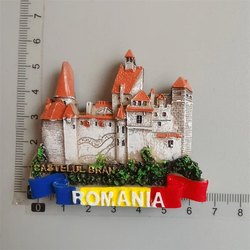 Fridge Magnets Would Tourist Souvenir Norway Dominicana Madrid Morocco Holland Korea Bali Thailand 3d Resin sticker Home Decor - Grand Goldman