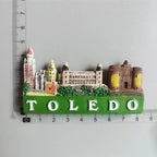 Fridge Magnets of Sweden Johannesburg CANCUN Mexico Hawaii  American Iceland Finland Tenerife California Toledo Collection Decor - Grand Goldman