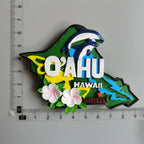 Fridge Magnets of Sweden Johannesburg CANCUN Mexico Hawaii  American Iceland Finland Tenerife California Toledo Collection Decor - Grand Goldman