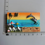 Fridge Magnets of Sweden Johannesburg CANCUN Mexico Hawaii  American Iceland Finland Tenerife California Toledo Collection Decor - Grand Goldman