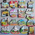 Fridge Magnets of Switzerland Geneva Berne Wolli Zermatt BERLIN Germany Car Vienna Salzburg Mozart Austria Collection Home Decor - Grand Goldman