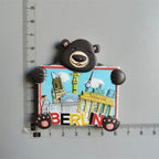 Fridge Magnets of Switzerland Geneva Berne Wolli Zermatt BERLIN Germany Car Vienna Salzburg Mozart Austria Collection Home Decor - Grand Goldman