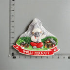 Fridge Magnets of Switzerland Geneva Berne Wolli Zermatt BERLIN Germany Car Vienna Salzburg Mozart Austria Collection Home Decor - Grand Goldman