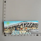 Fridge magnet New Orleans Dominican Republic Finland Pompei Italy Iceland Spain Thailand Cyprus Budapest Andorra Egypt Magnetic Stickers - Grand Goldman