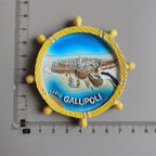 Fridge magnet New Orleans Dominican Republic Finland Pompei Italy Iceland Spain Thailand Cyprus Budapest Andorra Egypt Magnetic Stickers - Grand Goldman