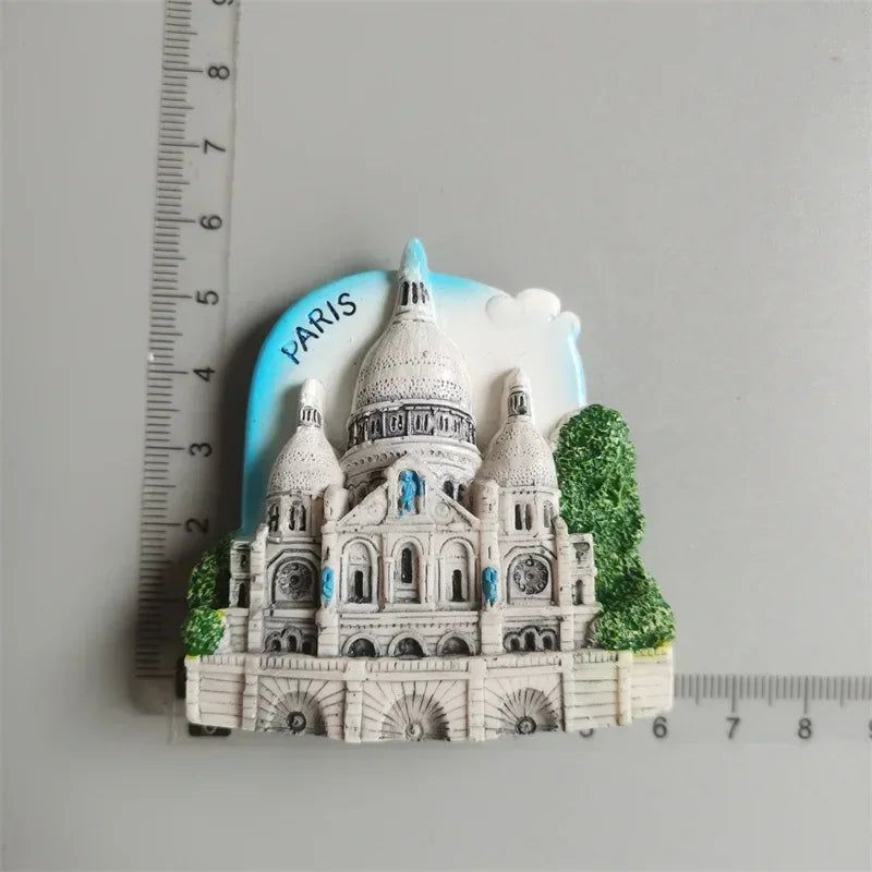 Fridge magnet Panama Dubai France Italy Cambodia Turkey Italy Greece Germany Switzerland Tourism Souvenir Refrigerator Sticker - Grand Goldman
