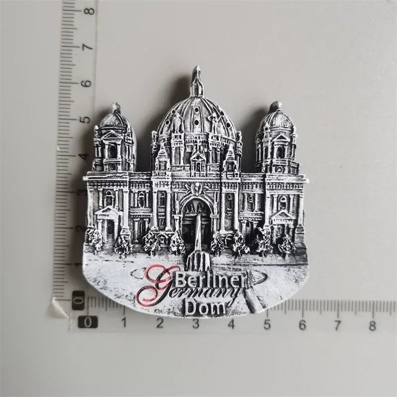 Fridge magnet Panama Dubai France Italy Cambodia Turkey Italy Greece Germany Switzerland Tourism Souvenir Refrigerator Sticker - Grand Goldman