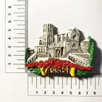 Fridge magnet Panama Dubai France Italy Cambodia Turkey Italy Greece Germany Switzerland Tourism Souvenir Refrigerator Sticker - Grand Goldman