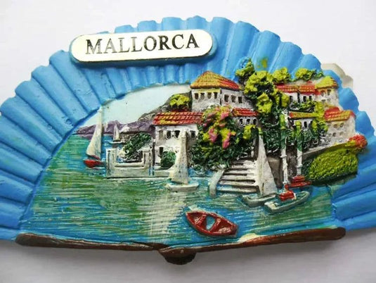 Fridge magnet spain Tourism souvenir European Mallorca Refrigerator magnetic Stickers for home decoration Travel Gifts - Grand Goldman