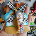 Fridge magnets Lanzarote Tenerife Gran canaria Algarve Canada Monaco Jerusalem South Africa Frankfurt Germany tourist souvenir - Grand Goldman