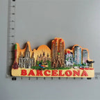 Fridge magnets Lanzarote Tenerife Gran canaria Algarve Canada Monaco Jerusalem South Africa Frankfurt Germany tourist souvenir - Grand Goldman