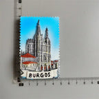 Fridge magnets Pompeii Italy GRAZ Austria Cordora Mardrid Croatia Bordeaux Liverpool Stockholm Sweden Porto Bulgaria Chicago USA - Grand Goldman