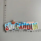 Fridge magnets Pompeii Italy GRAZ Austria Cordora Mardrid Croatia Bordeaux Liverpool Stockholm Sweden Porto Bulgaria Chicago USA - Grand Goldman