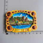 Fridge magnets Pompeii Italy GRAZ Austria Cordora Mardrid Croatia Bordeaux Liverpool Stockholm Sweden Porto Bulgaria Chicago USA - Grand Goldman