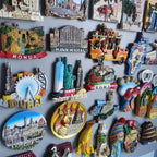 Fridge magnets Ronda Verona Italy Praha Ronda Greece Brasil Dominica Dubai Roma Tenerife Thailand Maldives Mexico Turkey sticker - Grand Goldman
