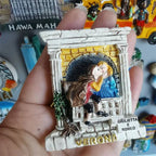 Fridge magnets Ronda Verona Italy Praha Ronda Greece Brasil Dominica Dubai Roma Tenerife Thailand Maldives Mexico Turkey sticker - Grand Goldman