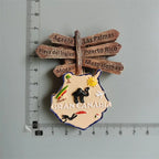 Fridge magnets Ronda Verona Italy Praha Ronda Greece Brasil Dominica Dubai Roma Tenerife Thailand Maldives Mexico Turkey sticker - Grand Goldman