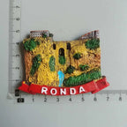 Fridge magnets Ronda Verona Italy Praha Ronda Greece Brasil Dominica Dubai Roma Tenerife Thailand Maldives Mexico Turkey sticker - Grand Goldman