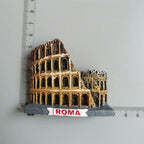 Fridge magnets Ronda Verona Italy Praha Ronda Greece Brasil Dominica Dubai Roma Tenerife Thailand Maldives Mexico Turkey sticker - Grand Goldman