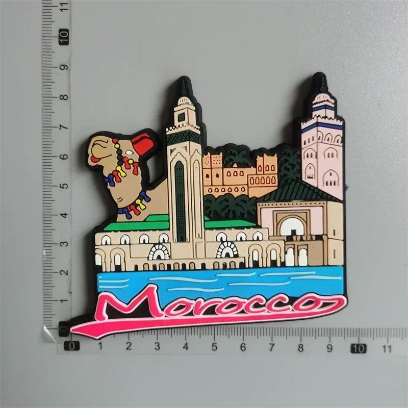 Fridge magnets tourist souvenir Las vegas Seattle Finland Argentina Cancun Mexico Jamaica Chile Greece Ukraine Puerto Rico Dubai - Grand Goldman