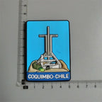 Fridge magnets tourist souvenir Las vegas Seattle Finland Argentina Cancun Mexico Jamaica Chile Greece Ukraine Puerto Rico Dubai - Grand Goldman