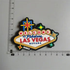 Fridge magnets tourist souvenir Las vegas Seattle Finland Argentina Cancun Mexico Jamaica Chile Greece Ukraine Puerto Rico Dubai - Grand Goldman