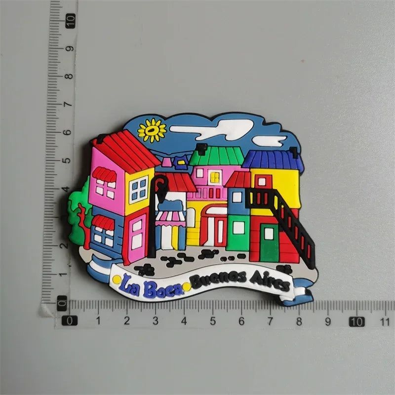 Fridge magnets tourist souvenir Las vegas Seattle Finland Argentina Cancun Mexico Jamaica Chile Greece Ukraine Puerto Rico Dubai - Grand Goldman