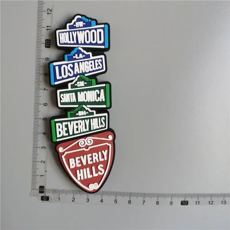 Fridge magnets tourist souvenir Las vegas Seattle Finland Argentina Cancun Mexico Jamaica Chile Greece Ukraine Puerto Rico Dubai - Grand Goldman