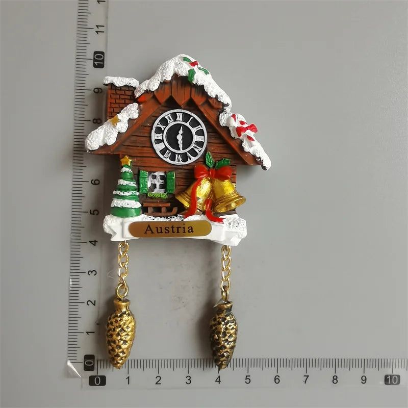 Fridge magnets tourist souvenir Switzerland Reykjavik Iceland Belgium BAHRAIN New York Norway Sweden Refrigerator Stickers - Grand Goldman