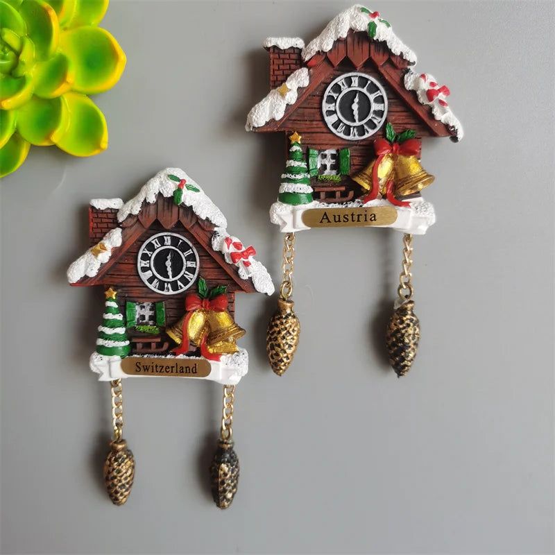 Fridge magnets tourist souvenir Switzerland Reykjavik Iceland Belgium BAHRAIN New York Norway Sweden Refrigerator Stickers - Grand Goldman